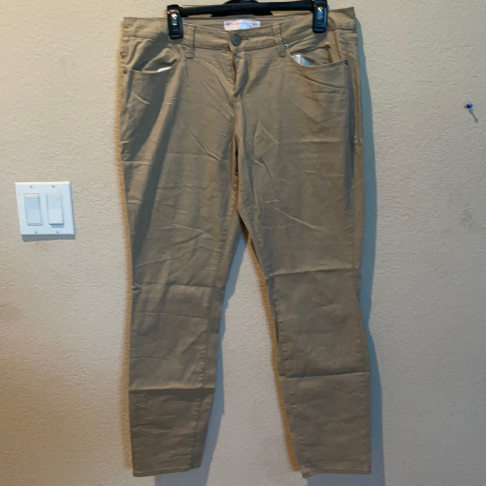 Tan Skinny Jeans